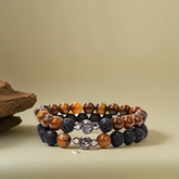 Projection Bracelet | 100 Languages of "I Love You" with Natural Crystals - Auratract